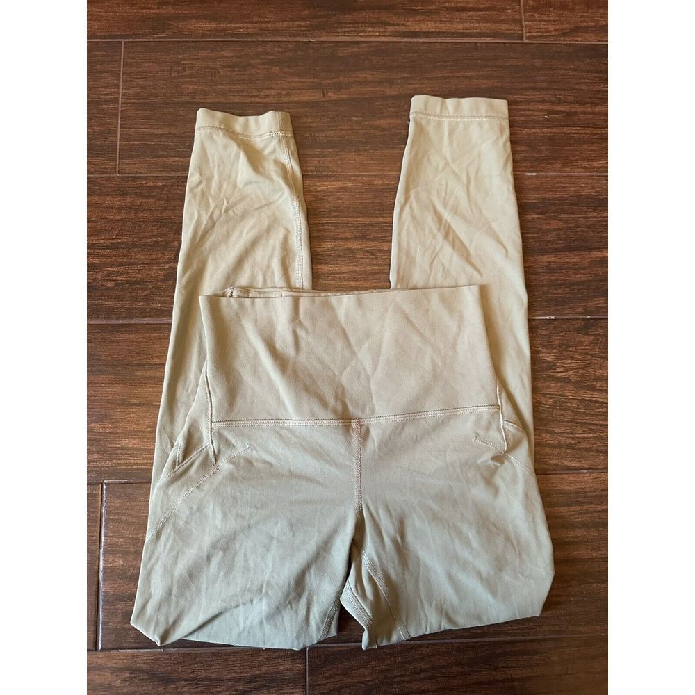 Lululemon Sz 4 Nulu‎ Fold High-Rise Yoga Tight 25" Rosemary Sage Green - Picture 6 of 13